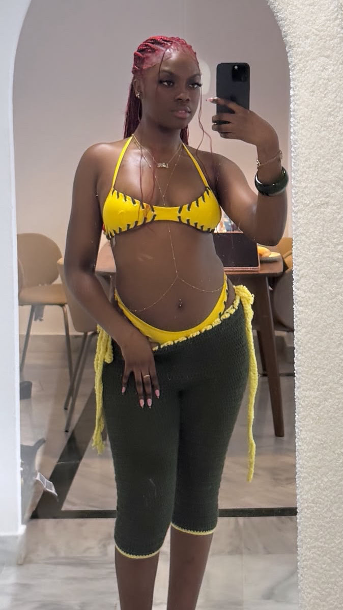 Green Capris