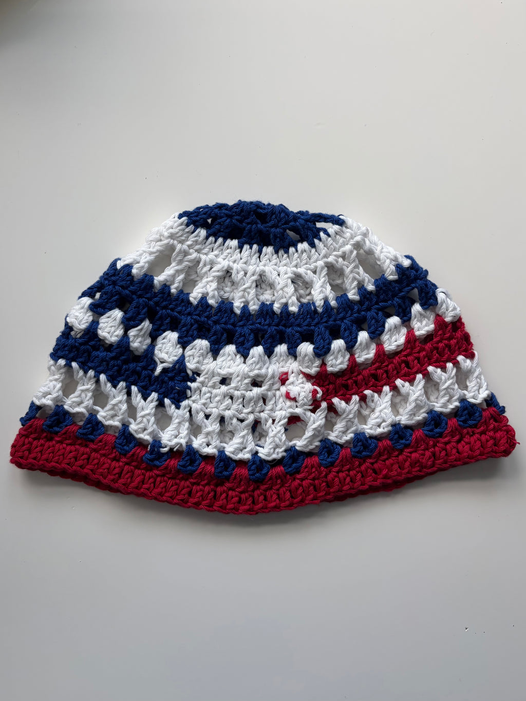 France flag skull cap