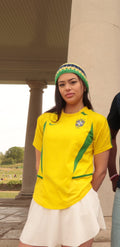 Brazil flag skull cap