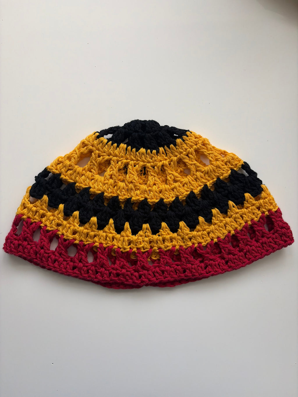 German flag skull cap