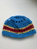 Congo flag skull cap
