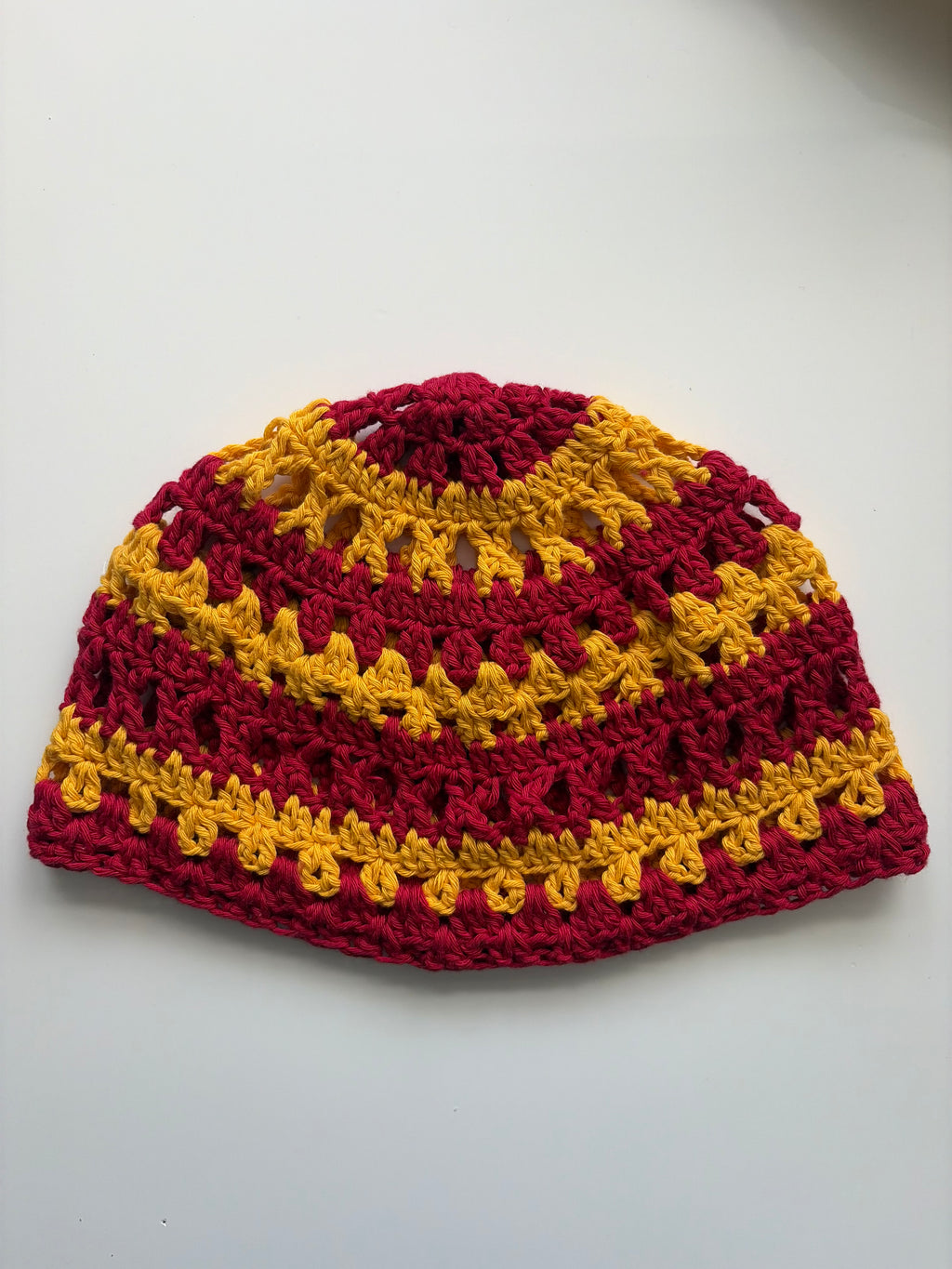 Spain flag skull cap